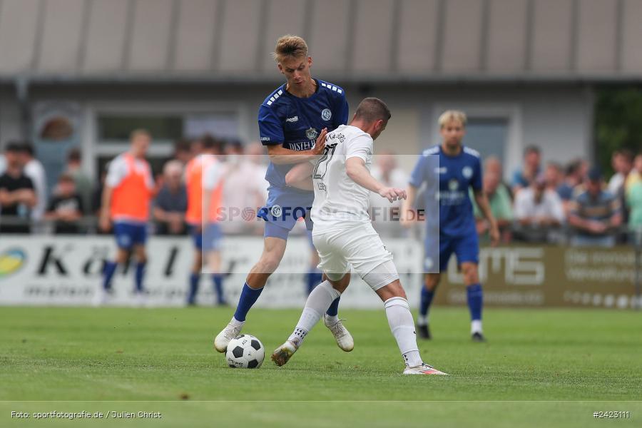 Fundamentum Sportpark, Karlburg, 31.07.2024, sport, action, Fussball, BFV, 3. Spieltag, Bayernliga Nord, WFV, TSV, Würzburger FV 04, TSV Karlburg - Bild-ID: 2423111