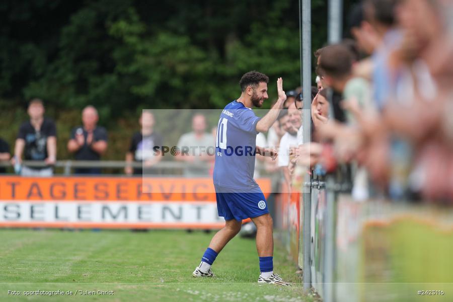 Fundamentum Sportpark, Karlburg, 31.07.2024, sport, action, Fussball, BFV, 3. Spieltag, Bayernliga Nord, WFV, TSV, Würzburger FV 04, TSV Karlburg - Bild-ID: 2423116