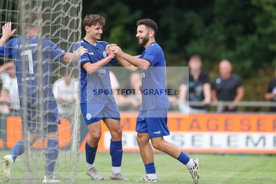 Fundamentum Sportpark, Karlburg, 31.07.2024, sport, action, Fussball, BFV, 3. Spieltag, Bayernliga Nord, WFV, TSV, Würzburger FV 04, TSV Karlburg - Bild-ID: 2423119