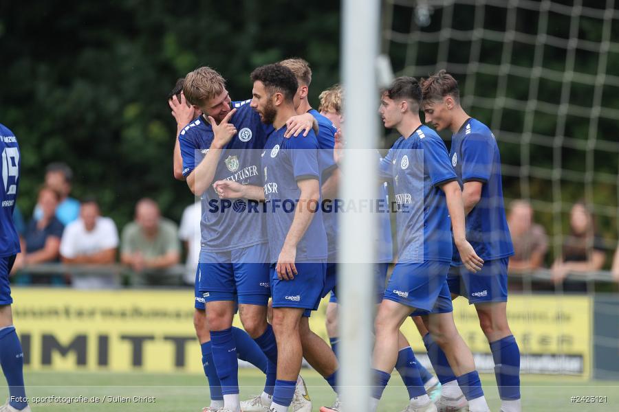 Fundamentum Sportpark, Karlburg, 31.07.2024, sport, action, Fussball, BFV, 3. Spieltag, Bayernliga Nord, WFV, TSV, Würzburger FV 04, TSV Karlburg - Bild-ID: 2423121
