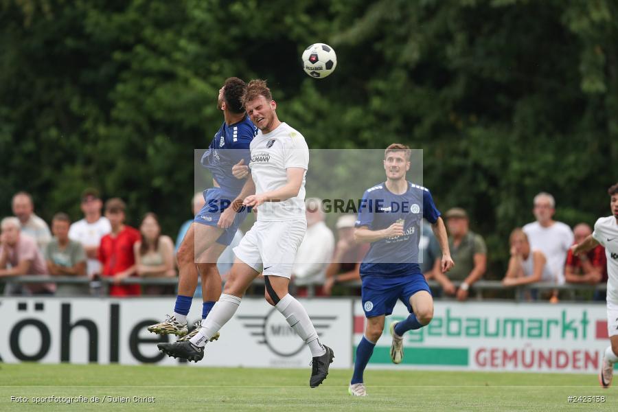 Fundamentum Sportpark, Karlburg, 31.07.2024, sport, action, Fussball, BFV, 3. Spieltag, Bayernliga Nord, WFV, TSV, Würzburger FV 04, TSV Karlburg - Bild-ID: 2423138