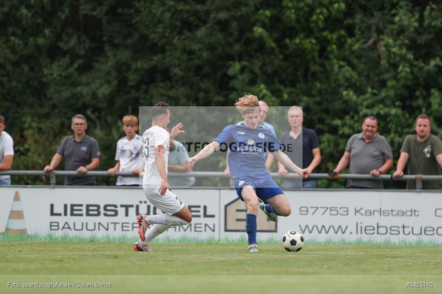 Fundamentum Sportpark, Karlburg, 31.07.2024, sport, action, Fussball, BFV, 3. Spieltag, Bayernliga Nord, WFV, TSV, Würzburger FV 04, TSV Karlburg - Bild-ID: 2423140