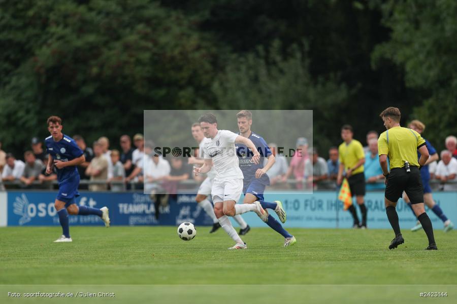 Fundamentum Sportpark, Karlburg, 31.07.2024, sport, action, Fussball, BFV, 3. Spieltag, Bayernliga Nord, WFV, TSV, Würzburger FV 04, TSV Karlburg - Bild-ID: 2423144