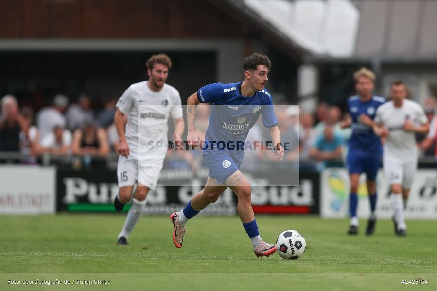 Fundamentum Sportpark, Karlburg, 31.07.2024, sport, action, Fussball, BFV, 3. Spieltag, Bayernliga Nord, WFV, TSV, Würzburger FV 04, TSV Karlburg - Bild-ID: 2423154