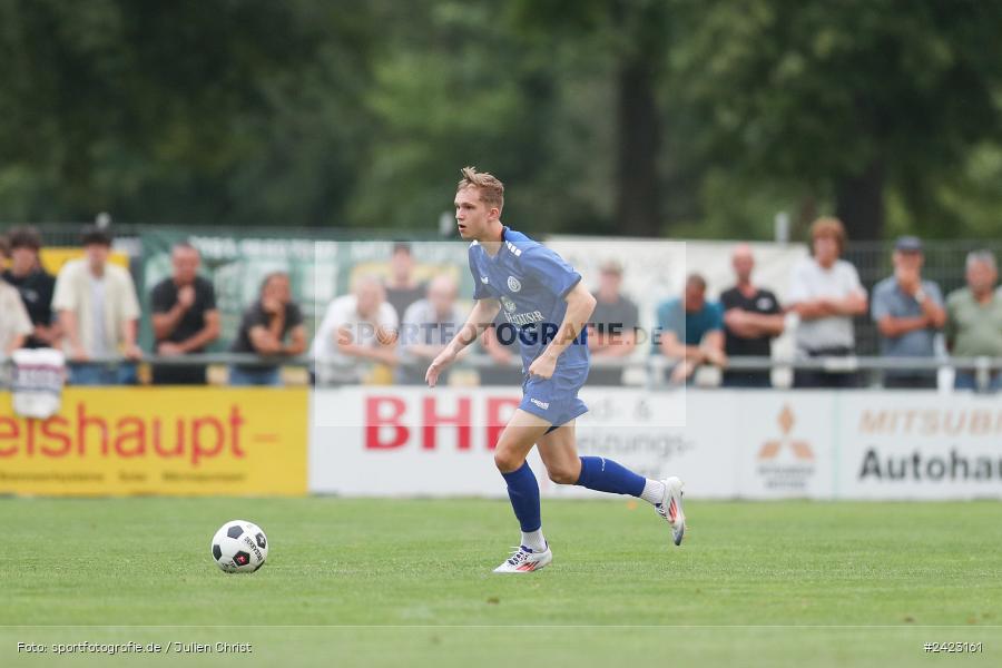 Fundamentum Sportpark, Karlburg, 31.07.2024, sport, action, Fussball, BFV, 3. Spieltag, Bayernliga Nord, WFV, TSV, Würzburger FV 04, TSV Karlburg - Bild-ID: 2423161
