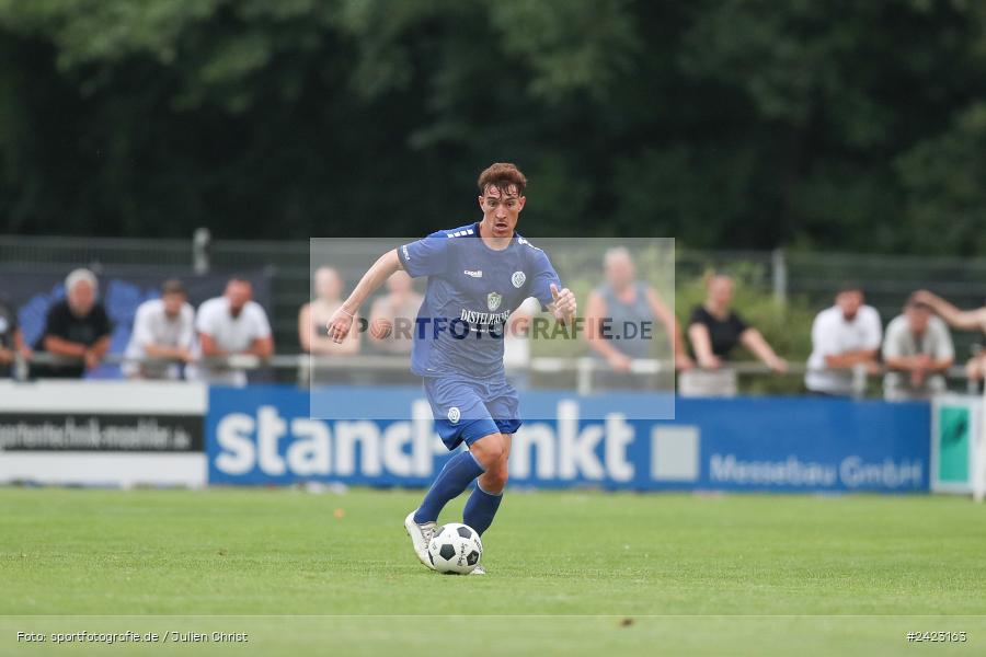 Fundamentum Sportpark, Karlburg, 31.07.2024, sport, action, Fussball, BFV, 3. Spieltag, Bayernliga Nord, WFV, TSV, Würzburger FV 04, TSV Karlburg - Bild-ID: 2423163