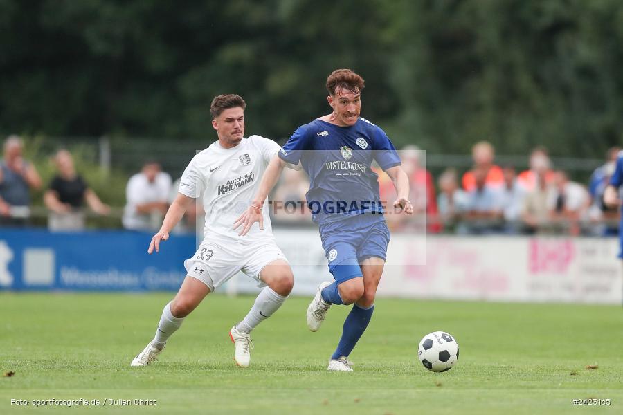 Fundamentum Sportpark, Karlburg, 31.07.2024, sport, action, Fussball, BFV, 3. Spieltag, Bayernliga Nord, WFV, TSV, Würzburger FV 04, TSV Karlburg - Bild-ID: 2423165