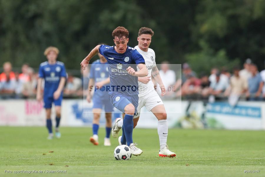 Fundamentum Sportpark, Karlburg, 31.07.2024, sport, action, Fussball, BFV, 3. Spieltag, Bayernliga Nord, WFV, TSV, Würzburger FV 04, TSV Karlburg - Bild-ID: 2423167