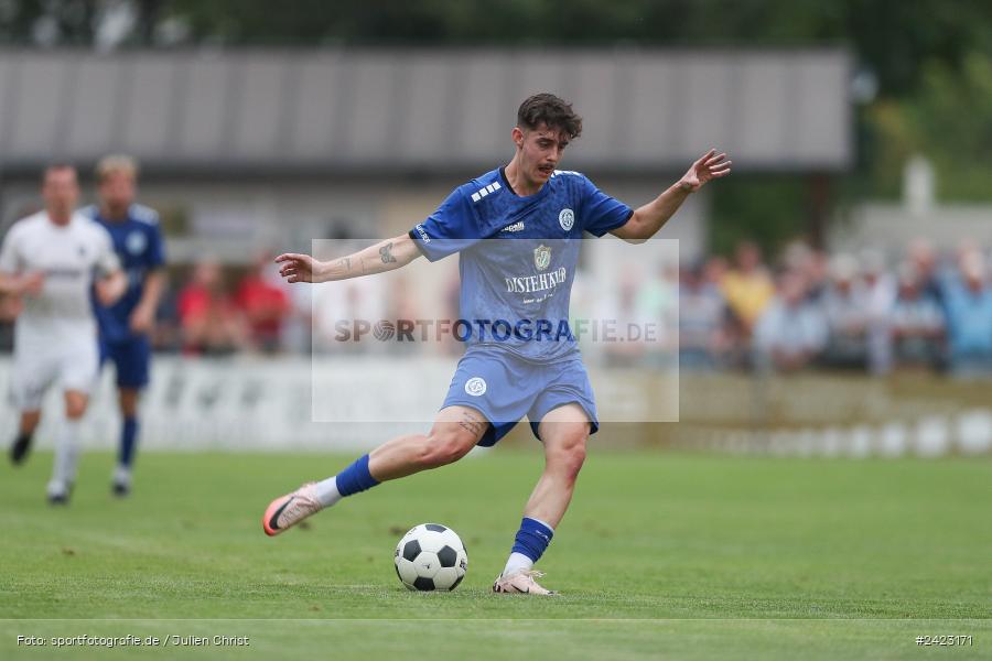 Fundamentum Sportpark, Karlburg, 31.07.2024, sport, action, Fussball, BFV, 3. Spieltag, Bayernliga Nord, WFV, TSV, Würzburger FV 04, TSV Karlburg - Bild-ID: 2423171