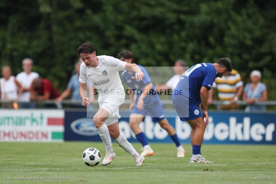 Fundamentum Sportpark, Karlburg, 31.07.2024, sport, action, Fussball, BFV, 3. Spieltag, Bayernliga Nord, WFV, TSV, Würzburger FV 04, TSV Karlburg - Bild-ID: 2423174