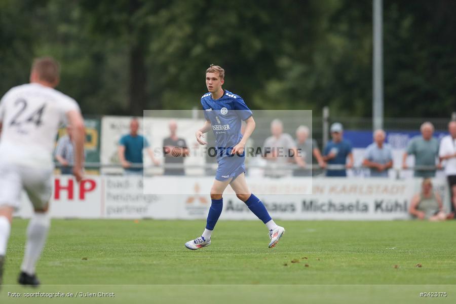 Fundamentum Sportpark, Karlburg, 31.07.2024, sport, action, Fussball, BFV, 3. Spieltag, Bayernliga Nord, WFV, TSV, Würzburger FV 04, TSV Karlburg - Bild-ID: 2423175