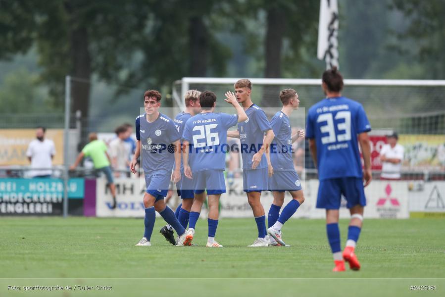 Fundamentum Sportpark, Karlburg, 31.07.2024, sport, action, Fussball, BFV, 3. Spieltag, Bayernliga Nord, WFV, TSV, Würzburger FV 04, TSV Karlburg - Bild-ID: 2423181