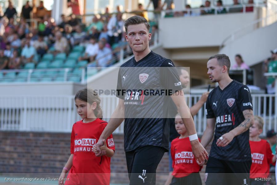 Willy-Sachs-Stadion, Schweinfurt, 02.08.2024, sport, action, Fussball, BFV, 3. Spieltag, Regionalliga Bayern, TSV, FCS, TSV Buchbach, 1. FC Schweinfurt 1905 - Bild-ID: 2423201