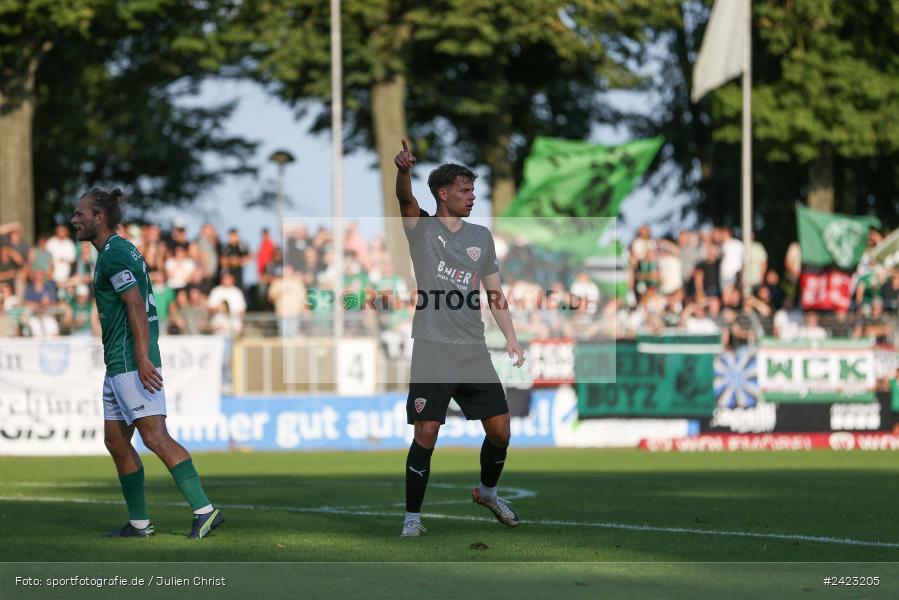 Willy-Sachs-Stadion, Schweinfurt, 02.08.2024, sport, action, Fussball, BFV, 3. Spieltag, Regionalliga Bayern, TSV, FCS, TSV Buchbach, 1. FC Schweinfurt 1905 - Bild-ID: 2423205 Willy-Sachs-Stadion, Schweinfurt, 02.08.2024, sport, action, Fussball, BFV, 3. Spieltag, Regionalliga Bayern, TSV, FCS, TSV Buchbach, 1. FC Schweinfurt 1905 - Bild-ID: 2423205