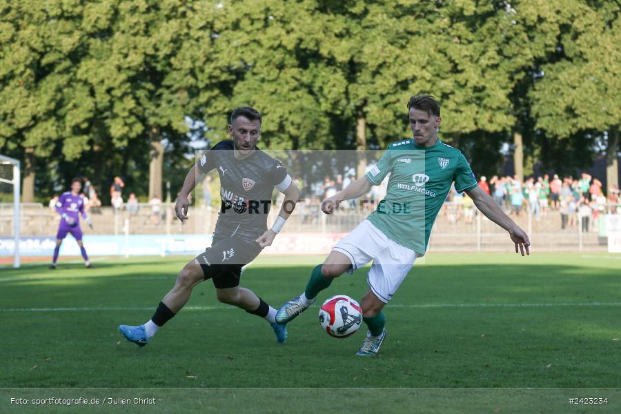 Willy-Sachs-Stadion, Schweinfurt, 02.08.2024, sport, action, Fussball, BFV, 3. Spieltag, Regionalliga Bayern, TSV, FCS, TSV Buchbach, 1. FC Schweinfurt 1905 - Bild-ID: 2423234 Willy-Sachs-Stadion, Schweinfurt, 02.08.2024, sport, action, Fussball, BFV, 3. Spieltag, Regionalliga Bayern, TSV, FCS, TSV Buchbach, 1. FC Schweinfurt 1905 - Bild-ID: 2423234