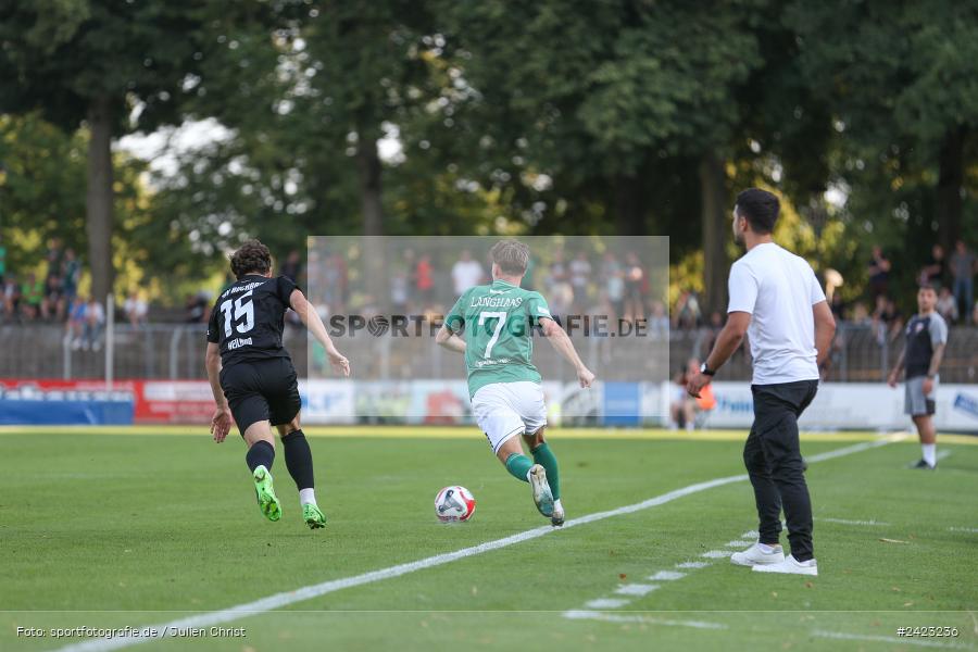 Willy-Sachs-Stadion, Schweinfurt, 02.08.2024, sport, action, Fussball, BFV, 3. Spieltag, Regionalliga Bayern, TSV, FCS, TSV Buchbach, 1. FC Schweinfurt 1905 - Bild-ID: 2423236