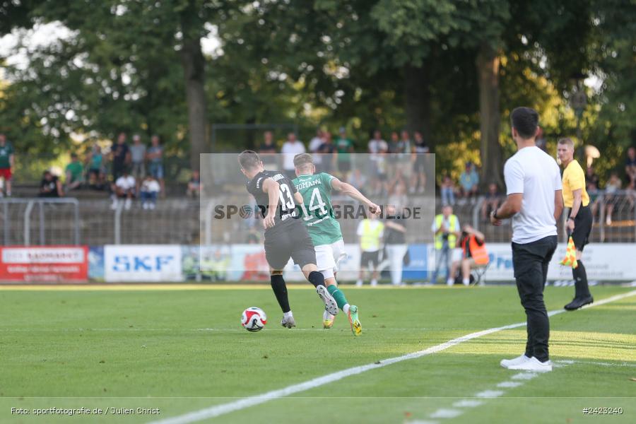 Willy-Sachs-Stadion, Schweinfurt, 02.08.2024, sport, action, Fussball, BFV, 3. Spieltag, Regionalliga Bayern, TSV, FCS, TSV Buchbach, 1. FC Schweinfurt 1905 - Bild-ID: 2423240 Willy-Sachs-Stadion, Schweinfurt, 02.08.2024, sport, action, Fussball, BFV, 3. Spieltag, Regionalliga Bayern, TSV, FCS, TSV Buchbach, 1. FC Schweinfurt 1905 - Bild-ID: 2423240