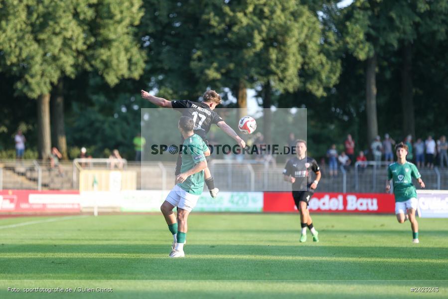 Willy-Sachs-Stadion, Schweinfurt, 02.08.2024, sport, action, Fussball, BFV, 3. Spieltag, Regionalliga Bayern, TSV, FCS, TSV Buchbach, 1. FC Schweinfurt 1905 - Bild-ID: 2423243 Willy-Sachs-Stadion, Schweinfurt, 02.08.2024, sport, action, Fussball, BFV, 3. Spieltag, Regionalliga Bayern, TSV, FCS, TSV Buchbach, 1. FC Schweinfurt 1905 - Bild-ID: 2423243