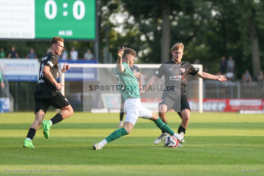 Willy-Sachs-Stadion, Schweinfurt, 02.08.2024, sport, action, Fussball, BFV, 3. Spieltag, Regionalliga Bayern, TSV, FCS, TSV Buchbach, 1. FC Schweinfurt 1905 - Bild-ID: 2423247 Willy-Sachs-Stadion, Schweinfurt, 02.08.2024, sport, action, Fussball, BFV, 3. Spieltag, Regionalliga Bayern, TSV, FCS, TSV Buchbach, 1. FC Schweinfurt 1905 - Bild-ID: 2423247