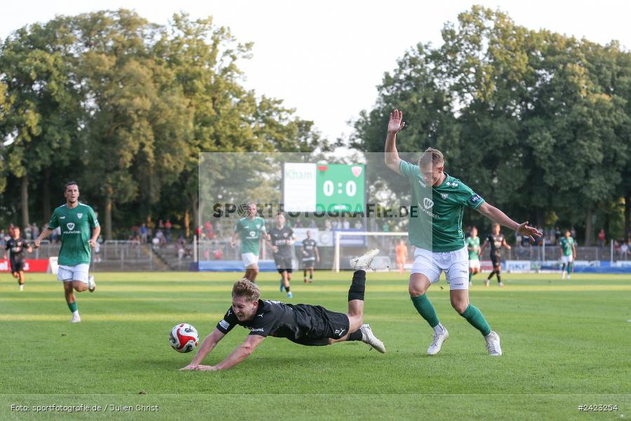 Willy-Sachs-Stadion, Schweinfurt, 02.08.2024, sport, action, Fussball, BFV, 3. Spieltag, Regionalliga Bayern, TSV, FCS, TSV Buchbach, 1. FC Schweinfurt 1905 - Bild-ID: 2423254