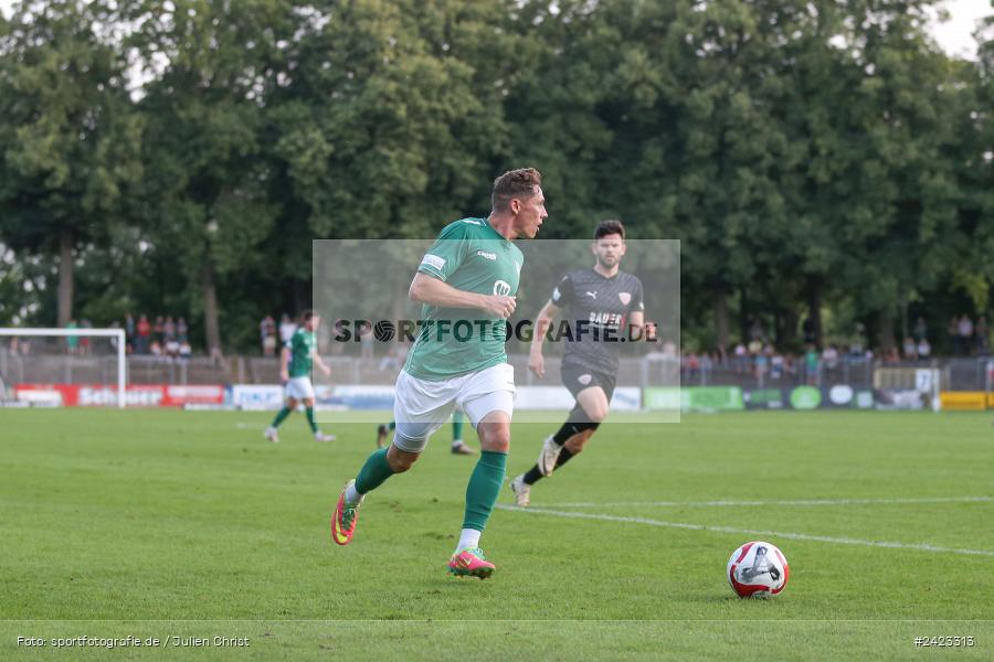 Willy-Sachs-Stadion, Schweinfurt, 02.08.2024, sport, action, Fussball, BFV, 3. Spieltag, Regionalliga Bayern, TSV, FCS, TSV Buchbach, 1. FC Schweinfurt 1905 - Bild-ID: 2423313