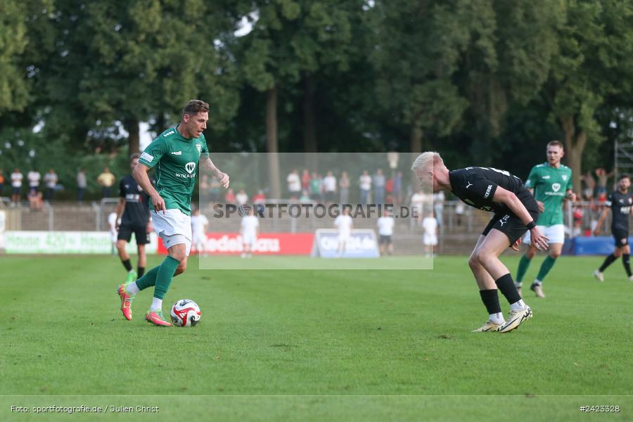 Willy-Sachs-Stadion, Schweinfurt, 02.08.2024, sport, action, Fussball, BFV, 3. Spieltag, Regionalliga Bayern, TSV, FCS, TSV Buchbach, 1. FC Schweinfurt 1905 - Bild-ID: 2423328