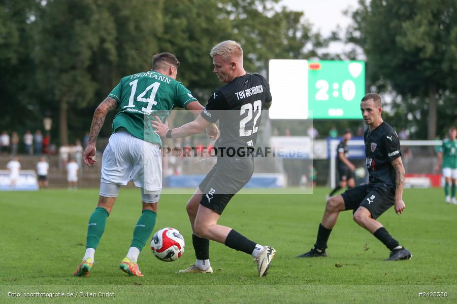 Willy-Sachs-Stadion, Schweinfurt, 02.08.2024, sport, action, Fussball, BFV, 3. Spieltag, Regionalliga Bayern, TSV, FCS, TSV Buchbach, 1. FC Schweinfurt 1905 - Bild-ID: 2423330