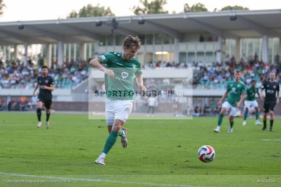 Willy-Sachs-Stadion, Schweinfurt, 02.08.2024, sport, action, Fussball, BFV, 3. Spieltag, Regionalliga Bayern, TSV, FCS, TSV Buchbach, 1. FC Schweinfurt 1905 - Bild-ID: 2423336