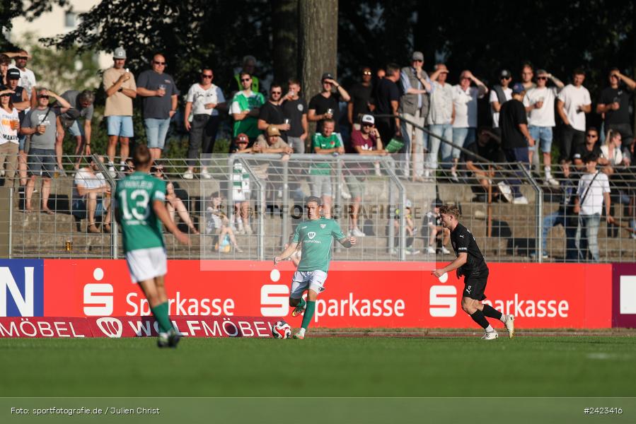 Willy-Sachs-Stadion, Schweinfurt, 02.08.2024, sport, action, Fussball, BFV, 3. Spieltag, Regionalliga Bayern, TSV, FCS, TSV Buchbach, 1. FC Schweinfurt 1905 - Bild-ID: 2423416