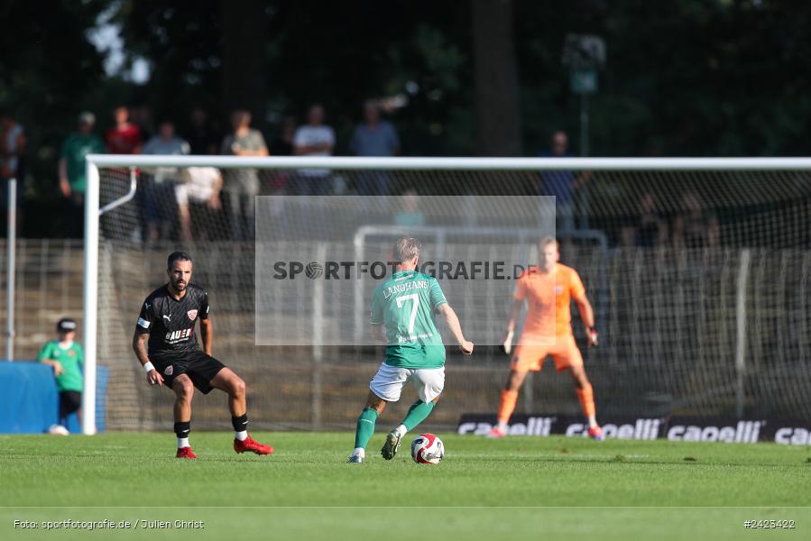 Willy-Sachs-Stadion, Schweinfurt, 02.08.2024, sport, action, Fussball, BFV, 3. Spieltag, Regionalliga Bayern, TSV, FCS, TSV Buchbach, 1. FC Schweinfurt 1905 - Bild-ID: 2423422
