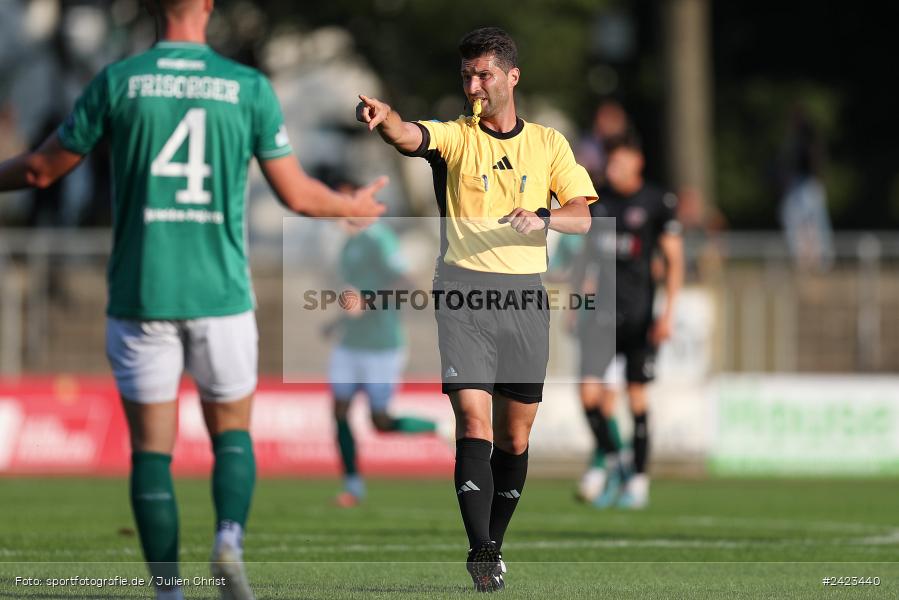 Willy-Sachs-Stadion, Schweinfurt, 02.08.2024, sport, action, Fussball, BFV, 3. Spieltag, Regionalliga Bayern, TSV, FCS, TSV Buchbach, 1. FC Schweinfurt 1905 - Bild-ID: 2423440