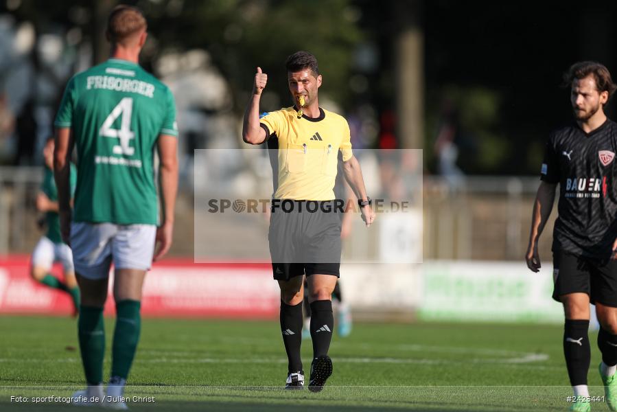 Willy-Sachs-Stadion, Schweinfurt, 02.08.2024, sport, action, Fussball, BFV, 3. Spieltag, Regionalliga Bayern, TSV, FCS, TSV Buchbach, 1. FC Schweinfurt 1905 - Bild-ID: 2423441