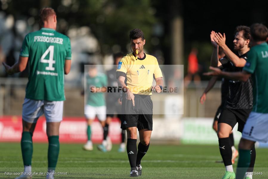 Willy-Sachs-Stadion, Schweinfurt, 02.08.2024, sport, action, Fussball, BFV, 3. Spieltag, Regionalliga Bayern, TSV, FCS, TSV Buchbach, 1. FC Schweinfurt 1905 - Bild-ID: 2423443