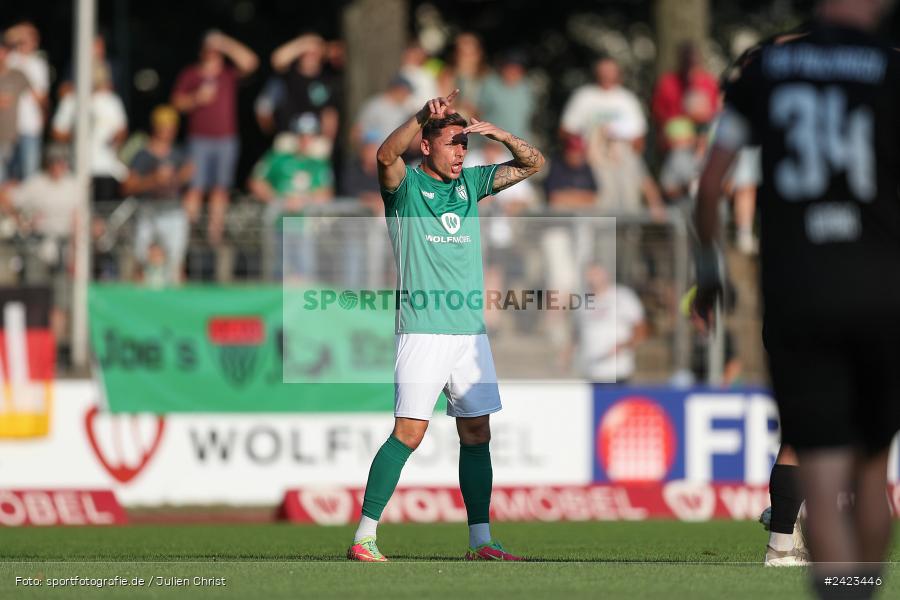 Willy-Sachs-Stadion, Schweinfurt, 02.08.2024, sport, action, Fussball, BFV, 3. Spieltag, Regionalliga Bayern, TSV, FCS, TSV Buchbach, 1. FC Schweinfurt 1905 - Bild-ID: 2423446 Willy-Sachs-Stadion, Schweinfurt, 02.08.2024, sport, action, Fussball, BFV, 3. Spieltag, Regionalliga Bayern, TSV, FCS, TSV Buchbach, 1. FC Schweinfurt 1905 - Bild-ID: 2423446