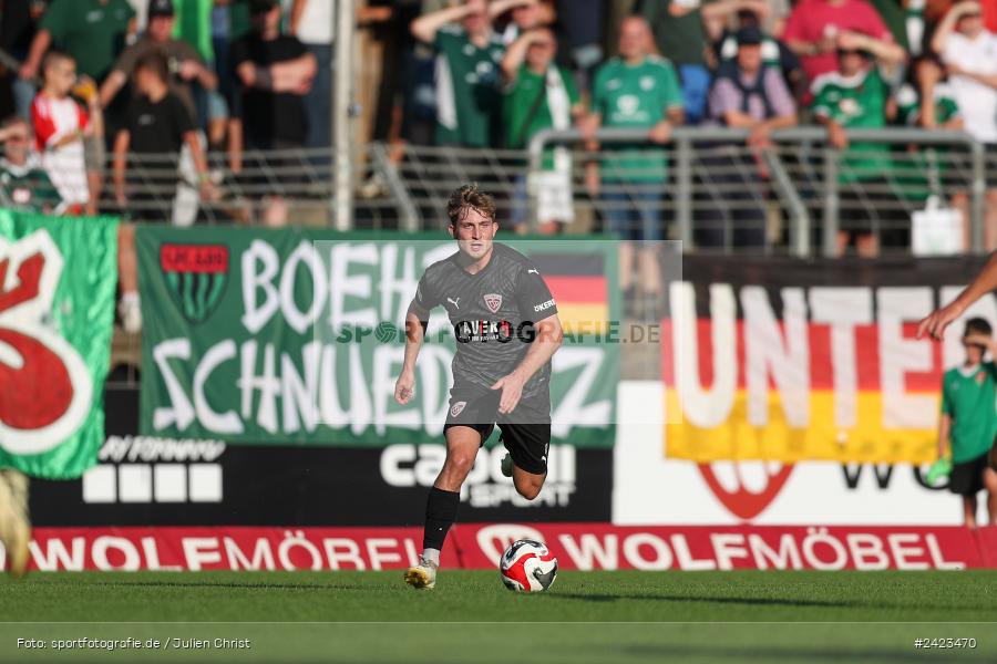 Willy-Sachs-Stadion, Schweinfurt, 02.08.2024, sport, action, Fussball, BFV, 3. Spieltag, Regionalliga Bayern, TSV, FCS, TSV Buchbach, 1. FC Schweinfurt 1905 - Bild-ID: 2423470