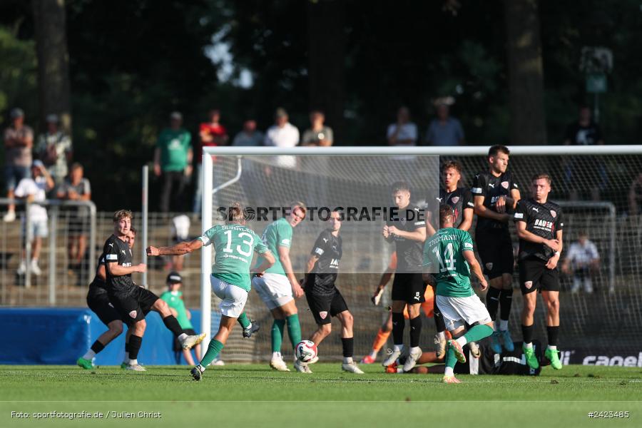 Willy-Sachs-Stadion, Schweinfurt, 02.08.2024, sport, action, Fussball, BFV, 3. Spieltag, Regionalliga Bayern, TSV, FCS, TSV Buchbach, 1. FC Schweinfurt 1905 - Bild-ID: 2423485