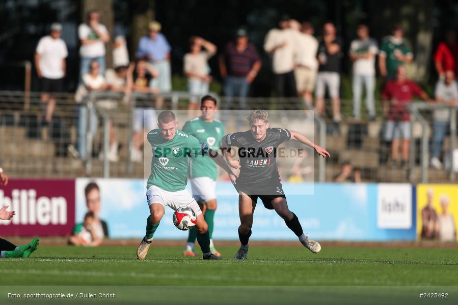 Willy-Sachs-Stadion, Schweinfurt, 02.08.2024, sport, action, Fussball, BFV, 3. Spieltag, Regionalliga Bayern, TSV, FCS, TSV Buchbach, 1. FC Schweinfurt 1905 - Bild-ID: 2423492