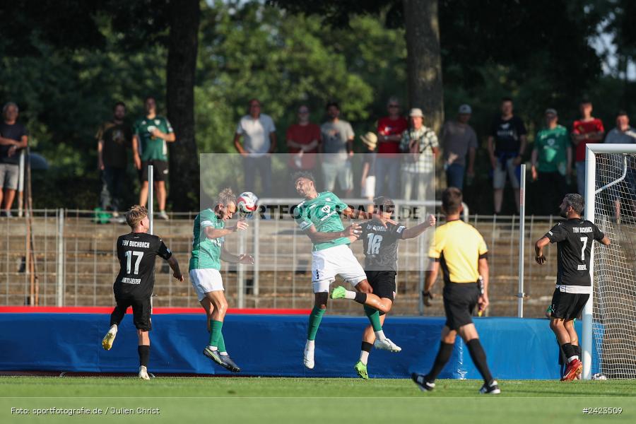 Willy-Sachs-Stadion, Schweinfurt, 02.08.2024, sport, action, Fussball, BFV, 3. Spieltag, Regionalliga Bayern, TSV, FCS, TSV Buchbach, 1. FC Schweinfurt 1905 - Bild-ID: 2423509