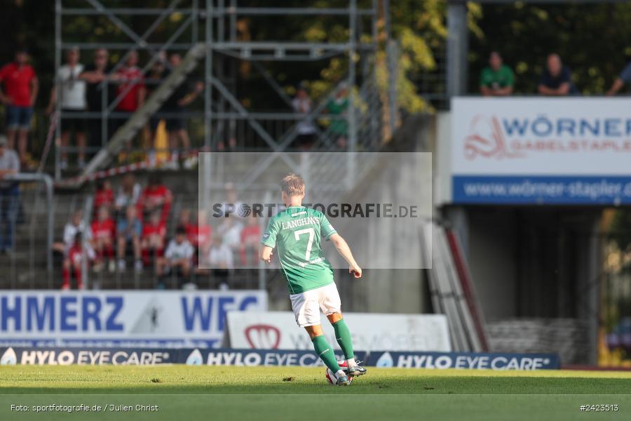 Willy-Sachs-Stadion, Schweinfurt, 02.08.2024, sport, action, Fussball, BFV, 3. Spieltag, Regionalliga Bayern, TSV, FCS, TSV Buchbach, 1. FC Schweinfurt 1905 - Bild-ID: 2423513