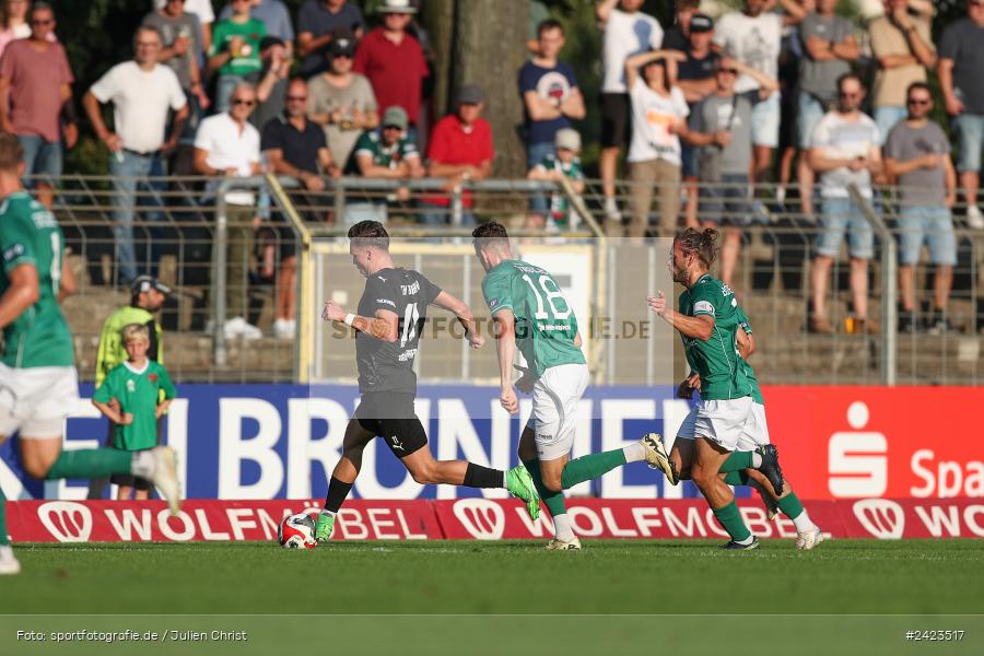 Willy-Sachs-Stadion, Schweinfurt, 02.08.2024, sport, action, Fussball, BFV, 3. Spieltag, Regionalliga Bayern, TSV, FCS, TSV Buchbach, 1. FC Schweinfurt 1905 - Bild-ID: 2423517