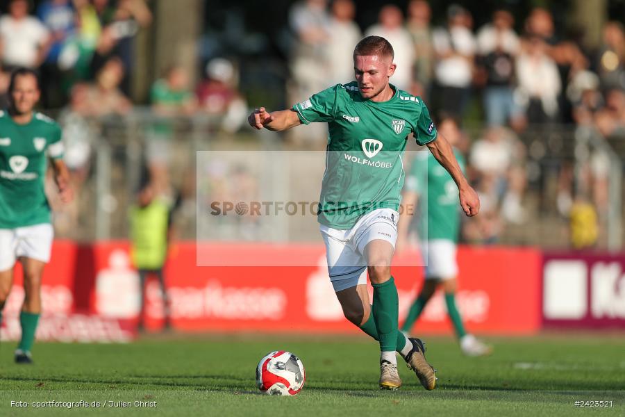Willy-Sachs-Stadion, Schweinfurt, 02.08.2024, sport, action, Fussball, BFV, 3. Spieltag, Regionalliga Bayern, TSV, FCS, TSV Buchbach, 1. FC Schweinfurt 1905 - Bild-ID: 2423521