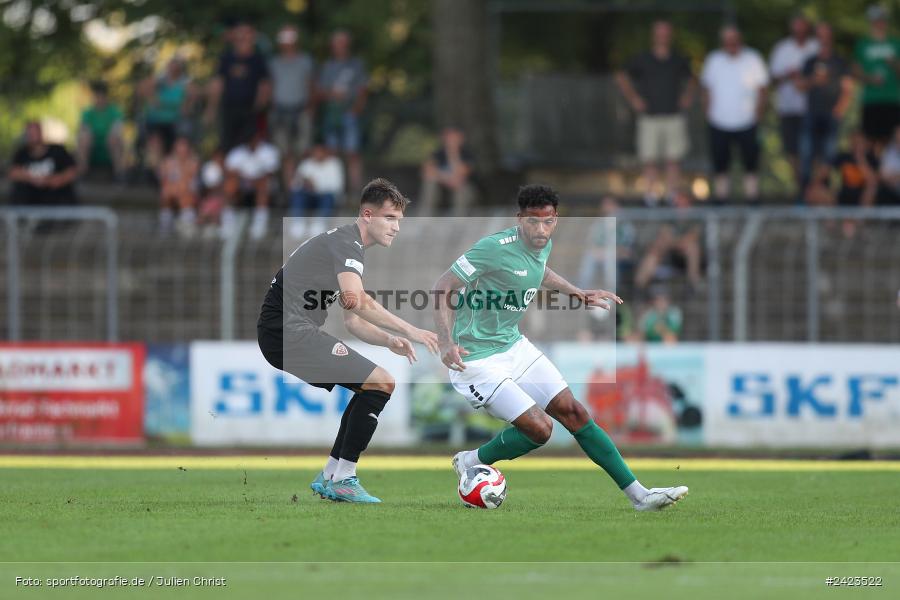 Willy-Sachs-Stadion, Schweinfurt, 02.08.2024, sport, action, Fussball, BFV, 3. Spieltag, Regionalliga Bayern, TSV, FCS, TSV Buchbach, 1. FC Schweinfurt 1905 - Bild-ID: 2423522