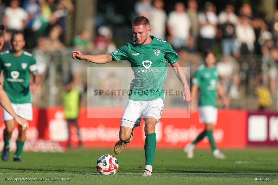 Willy-Sachs-Stadion, Schweinfurt, 02.08.2024, sport, action, Fussball, BFV, 3. Spieltag, Regionalliga Bayern, TSV, FCS, TSV Buchbach, 1. FC Schweinfurt 1905 - Bild-ID: 2423523