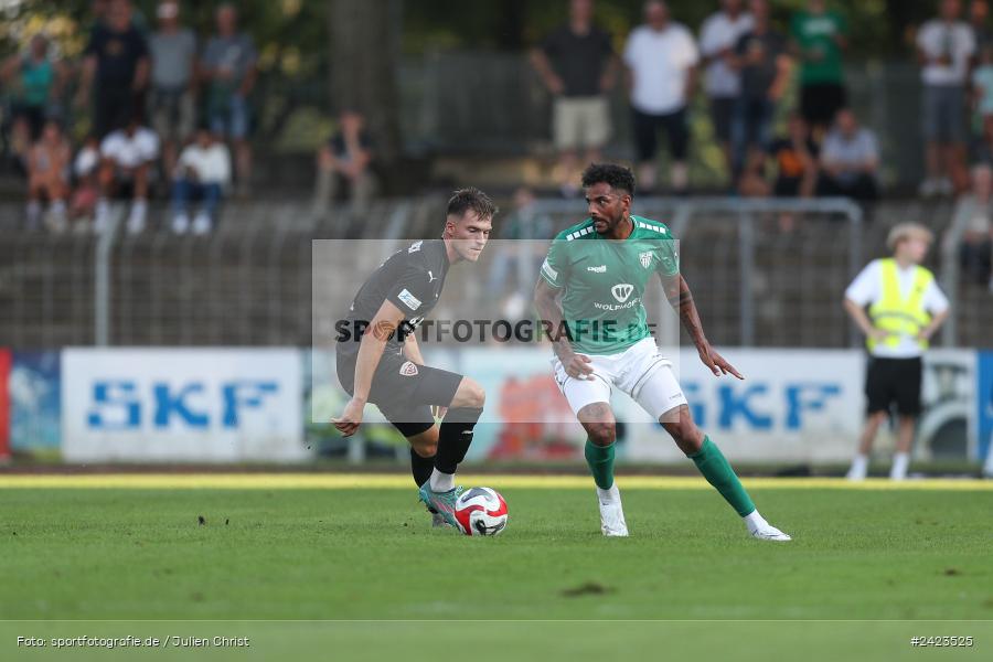 Willy-Sachs-Stadion, Schweinfurt, 02.08.2024, sport, action, Fussball, BFV, 3. Spieltag, Regionalliga Bayern, TSV, FCS, TSV Buchbach, 1. FC Schweinfurt 1905 - Bild-ID: 2423525