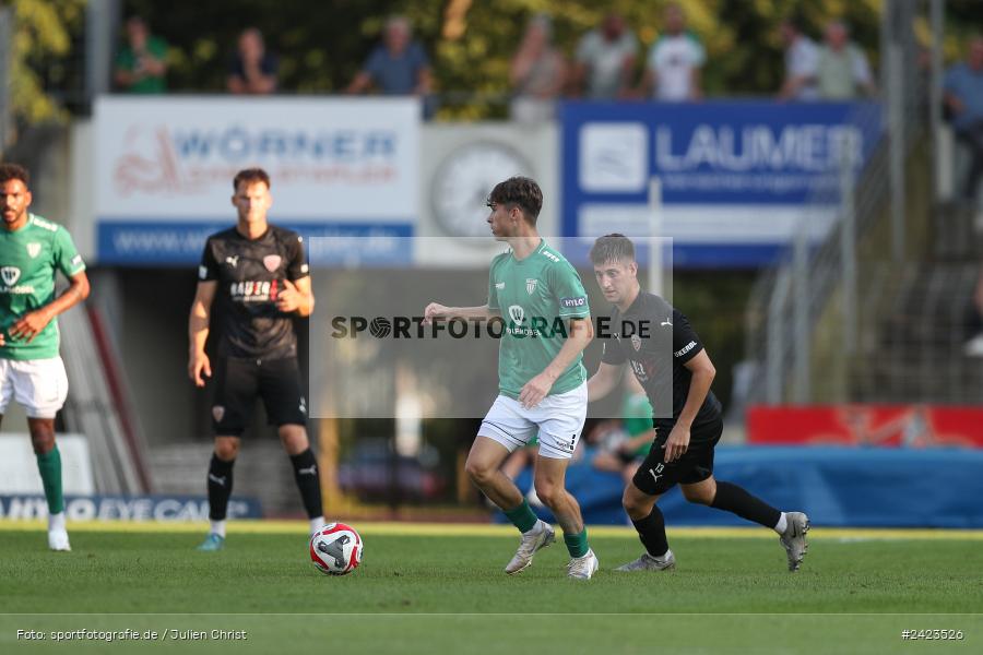 Willy-Sachs-Stadion, Schweinfurt, 02.08.2024, sport, action, Fussball, BFV, 3. Spieltag, Regionalliga Bayern, TSV, FCS, TSV Buchbach, 1. FC Schweinfurt 1905 - Bild-ID: 2423526