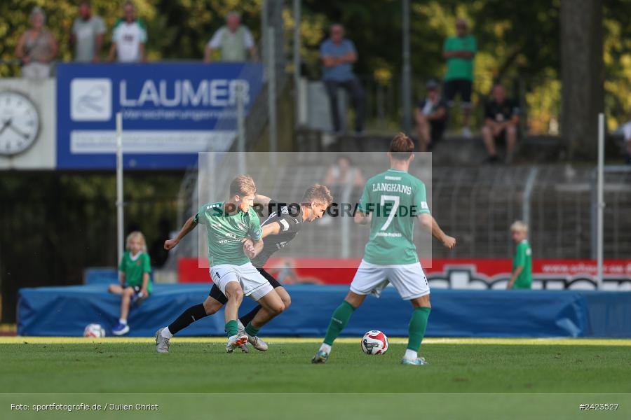 Willy-Sachs-Stadion, Schweinfurt, 02.08.2024, sport, action, Fussball, BFV, 3. Spieltag, Regionalliga Bayern, TSV, FCS, TSV Buchbach, 1. FC Schweinfurt 1905 - Bild-ID: 2423527
