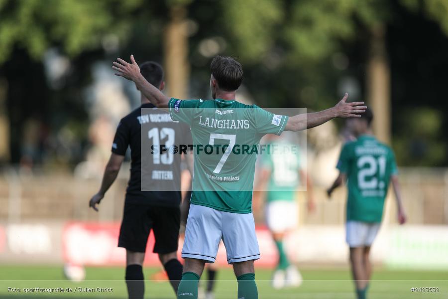 Willy-Sachs-Stadion, Schweinfurt, 02.08.2024, sport, action, Fussball, BFV, 3. Spieltag, Regionalliga Bayern, TSV, FCS, TSV Buchbach, 1. FC Schweinfurt 1905 - Bild-ID: 2423532
