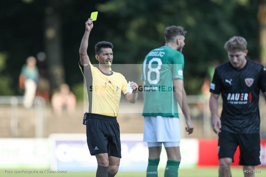 Willy-Sachs-Stadion, Schweinfurt, 02.08.2024, sport, action, Fussball, BFV, 3. Spieltag, Regionalliga Bayern, TSV, FCS, TSV Buchbach, 1. FC Schweinfurt 1905 - Bild-ID: 2423541