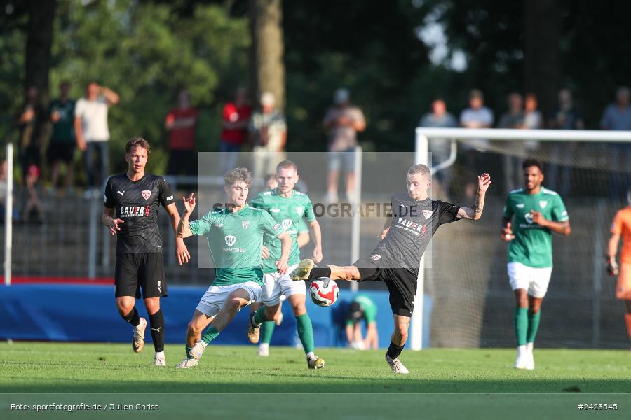 Willy-Sachs-Stadion, Schweinfurt, 02.08.2024, sport, action, Fussball, BFV, 3. Spieltag, Regionalliga Bayern, TSV, FCS, TSV Buchbach, 1. FC Schweinfurt 1905 - Bild-ID: 2423545