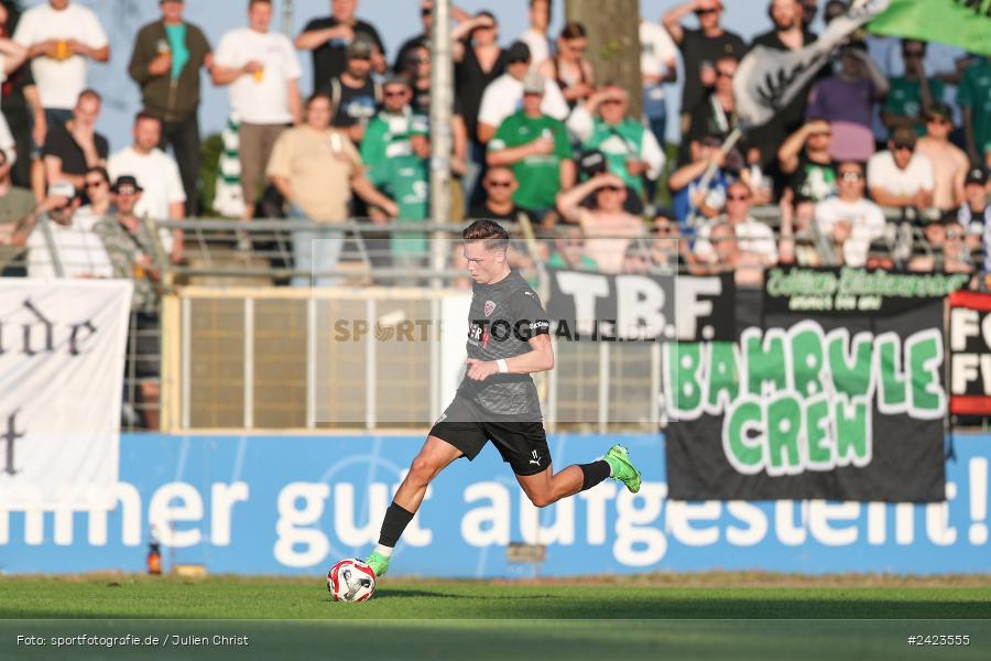 Willy-Sachs-Stadion, Schweinfurt, 02.08.2024, sport, action, Fussball, BFV, 3. Spieltag, Regionalliga Bayern, TSV, FCS, TSV Buchbach, 1. FC Schweinfurt 1905 - Bild-ID: 2423555